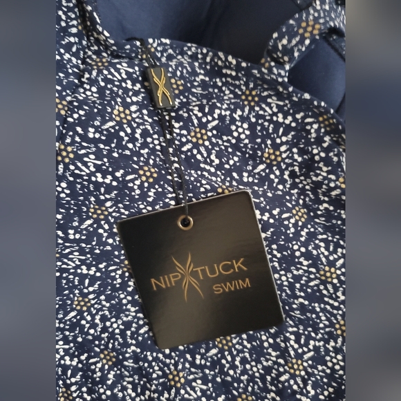 NWT Nautical Foil Joanne One Piece Swimsuit ( Size 12 ) - Picture 12 of 12